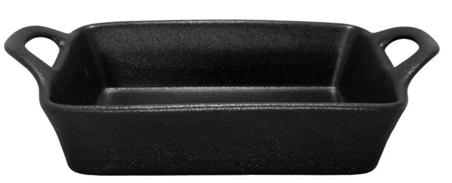 Tava cuptor Culinaro Ceramica 27x16,5x6,7cm ceramica neagra