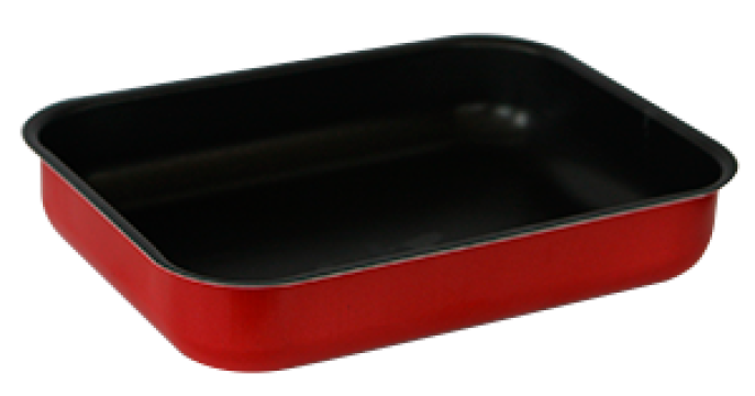 Tava cuptor cu strat antiaderent Raki Frigerella red