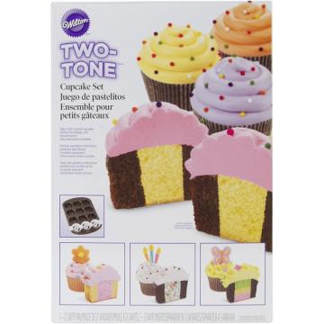 Tava de copt pentru briose Two-tone - Wilton