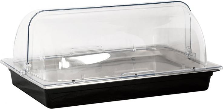 Tava inox cu capac bufet suedez