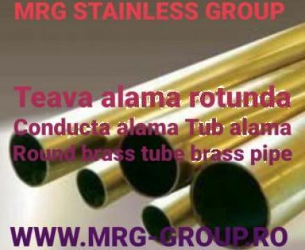 Teava alama rotunda 30x5mm, tub alama, conducta bara