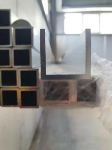 Teava aluminiu patrata 20x20x2mm