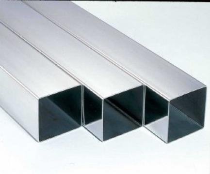 Teava patrata inox lucioasa 40x40x1.5 mm