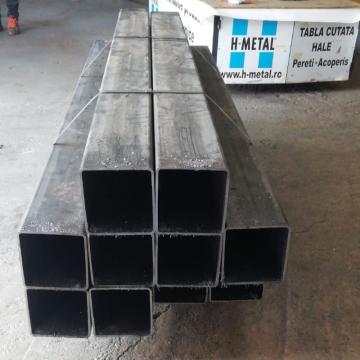 Teava patrata pentru constructii metalice