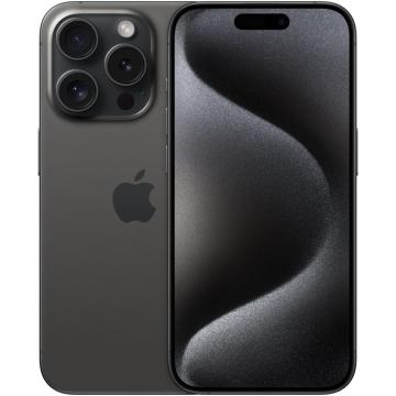 Telefon Apple iPhone 15 Pro, 5G, 512GB, Black Titanium +