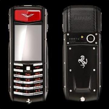 Telefon Vertu Ascent Ti Ferrari Nero Replica identic