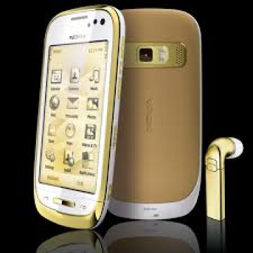 Telefon mobil Nokia C7 Oro White