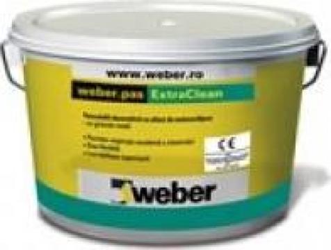 Tencuiala decorativa Weber.Pas ExtraClean