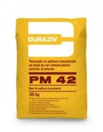 Tencuiala mecanizata pe baza de ciment Duraziv PM 42 / 30kg