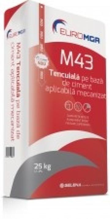 Tencuiala pe baza de ciment aplicabila mecanizat M43 / 30kg