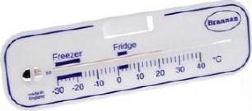 Termometru cu alcool pentru frigider & congelator orizontal