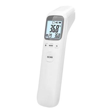 Termometru cu infrarosu fara contact si alarma pentru febra