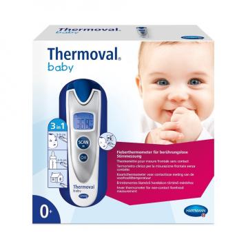 Termometru cu infrarosu pentru copii Thermoval baby 3 in 1