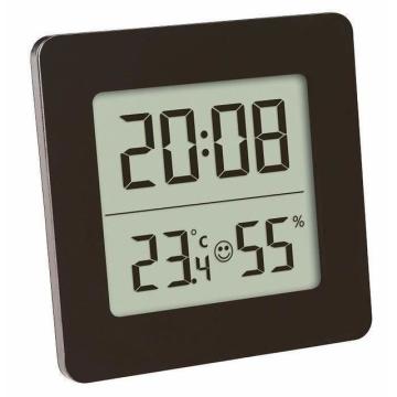 Termometru si higrometru digital cu ceas si alarma TFA