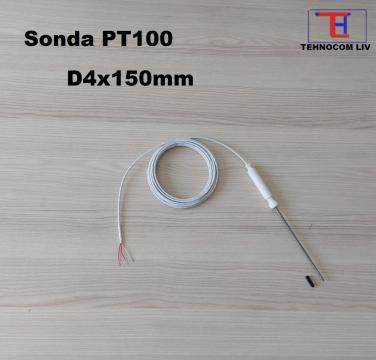 Termorezistente PT100 D4XL130mm cu 2 fire