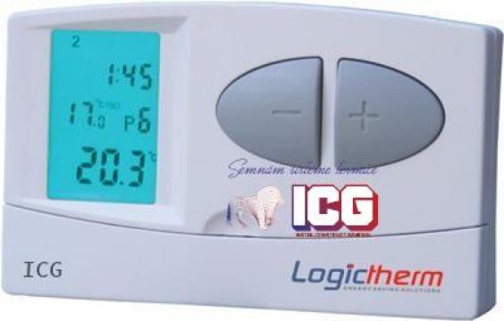 Termostat de ambient programabil Logictherm C7 cu fir