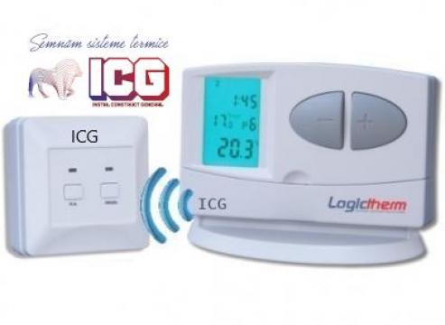 Termostat de ambient programabil Logictherm C7RF wireless