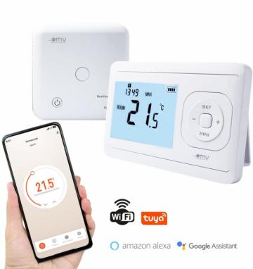Termostat de camera digital wireless Wifi programabil Tuya