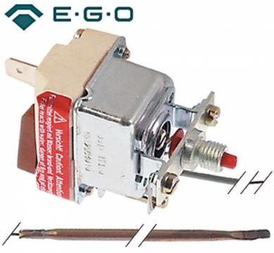 Termostat de siguranta 500C, 1 pol, 16A, bulb 3.9mmx230mm