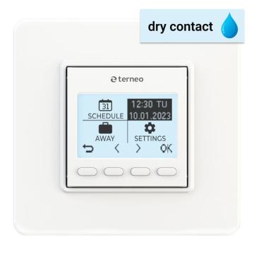 Termostat programabil Terneo Pro Dry Contact - 16A 3000VA