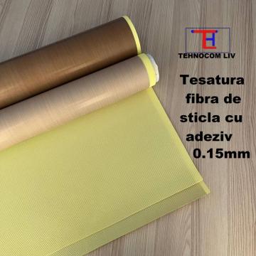 Tesatura fibra sticla impregnata cu teflon 0.15x1000mm