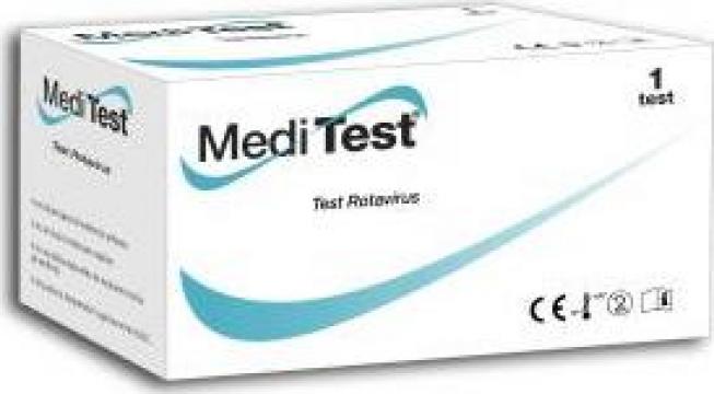 Test pentru depistare Rotavirus - materii fecale MediTest