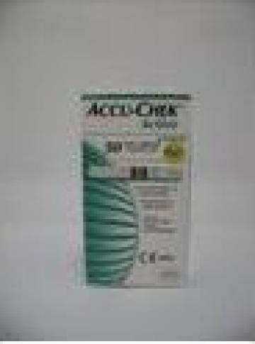 Teste de glicemie Accu-Chek Active