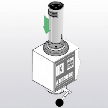 Tester durimetrie N3A 15-187,5 kgf, Emco Test