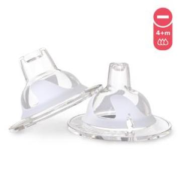 Tetina anti-colici cu duza Twistshake 4luni+ (2bucati)
