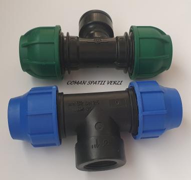 Teu compresiune cu FI (filet interior), D32x1", Timisoara