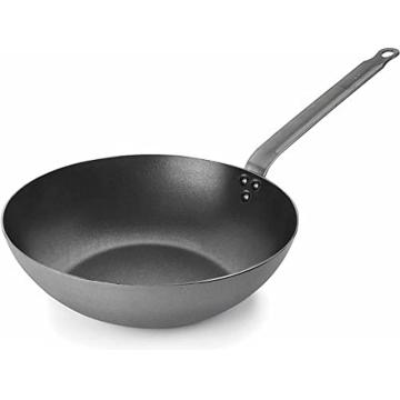 Tigaie Wok profesional din otel teflonat 28 cm