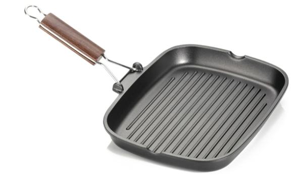 Tigaie grill Antik ARS 35x25xh4,5cm, aluminiu