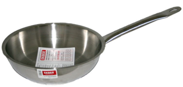 Tigaie inox profesionala N28 28x7cm