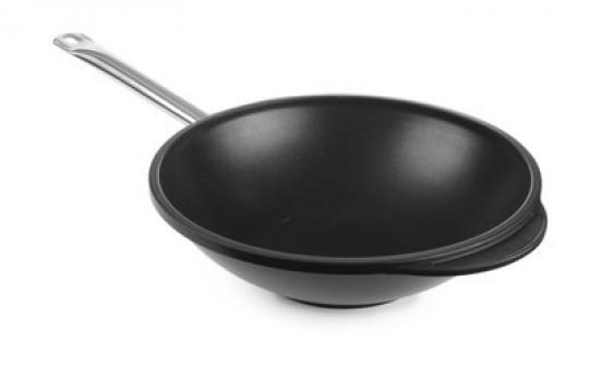 Tigaie wok 320x(H)100 mm, aluminiu