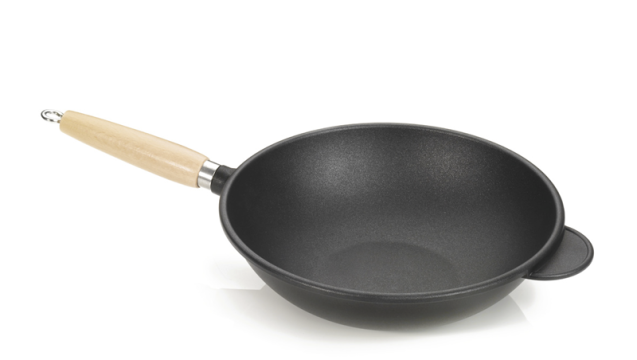 Tigaie wok mancare chinezeasca Antik ARS 28xh8,5cm, aluminiu