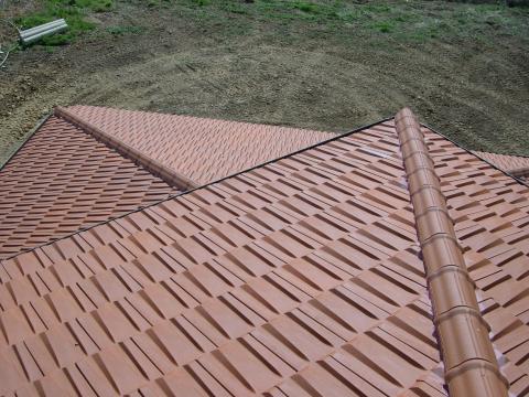 Tigla ceramica Rhona 10 Rouge