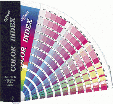 Tipar offset Color Index - 13 310 combinatii cmyk