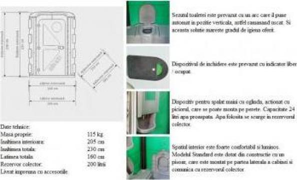 Toaleta ecologica pentru persoane cu handicap