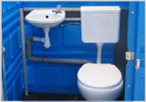 Toaleta ecologica racordabila la reata apa/canalizare