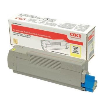 Toner Oki Yellow C532, C542, MC573, 6000 pag