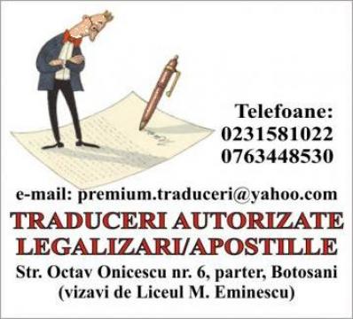 Traduceri autorizate limba franceza