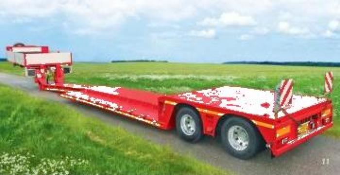 Trailer Low-Deck cu 2 axe Emtech NN27