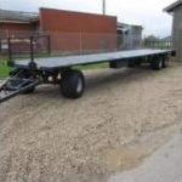 Trailer transport baloti cu obloane hidraulice RPP-20 T