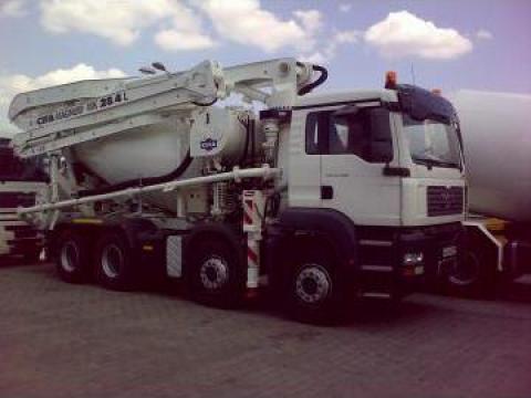 Transport beton cu  Man tga 35.360 8x4