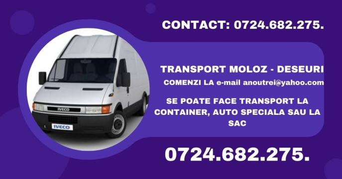 Transport deseuri, moloz, mobila