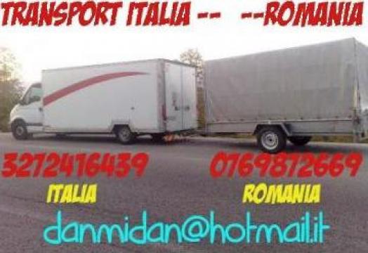 Transport mobila Italia Romania