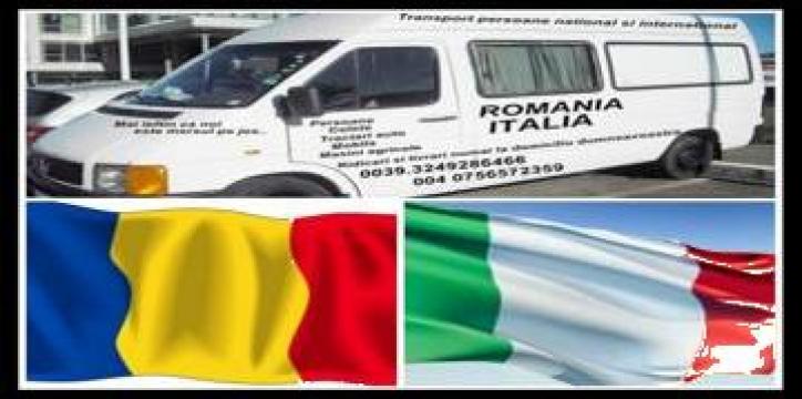 Transport persoane Romania-Italia