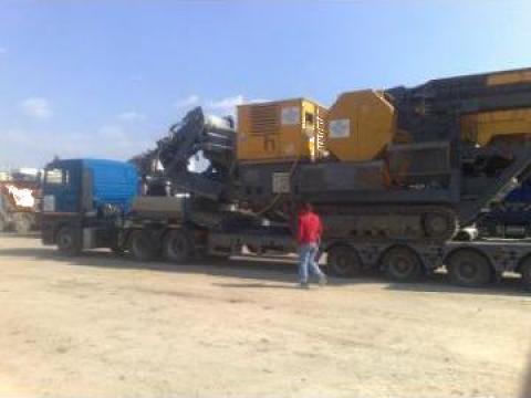 Transporturi agabaritice cu remorci Faymonville extensibile