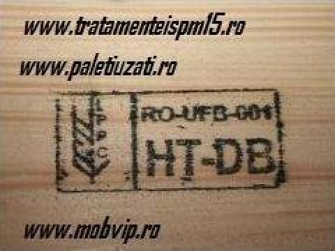 Tratament ISPM15 for wood materials
