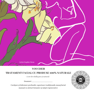 Tratament facial 100% natural (2 ore)